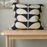 Orla Kiely Jumbo Solid Stem Whale Cushion