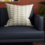Orla Kiely Solid Stem Pebble Cushion