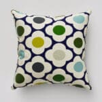 Orla Kiely Spot Flower Blue Multi Cushion