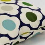 Orla Kiely Spot Flower Blue Multi Cushion