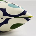 Orla Kiely Spot Flower Blue Multi Cushion