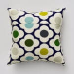 Orla Kiely Spot Flower Blue Multi Cushion