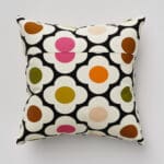 Orla Kiely Spot Flower Red Multi Cushion