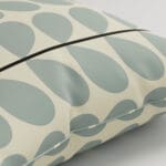 Orla Kiely Two Colour Stem Powder Blue Cushion