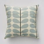 Orla Kiely Two Colour Stem Powder Blue Cushion