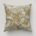 William Morris At Home Acanthus Flint Cushion