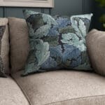 William Morris At Home Acanthus Indigo Cushion