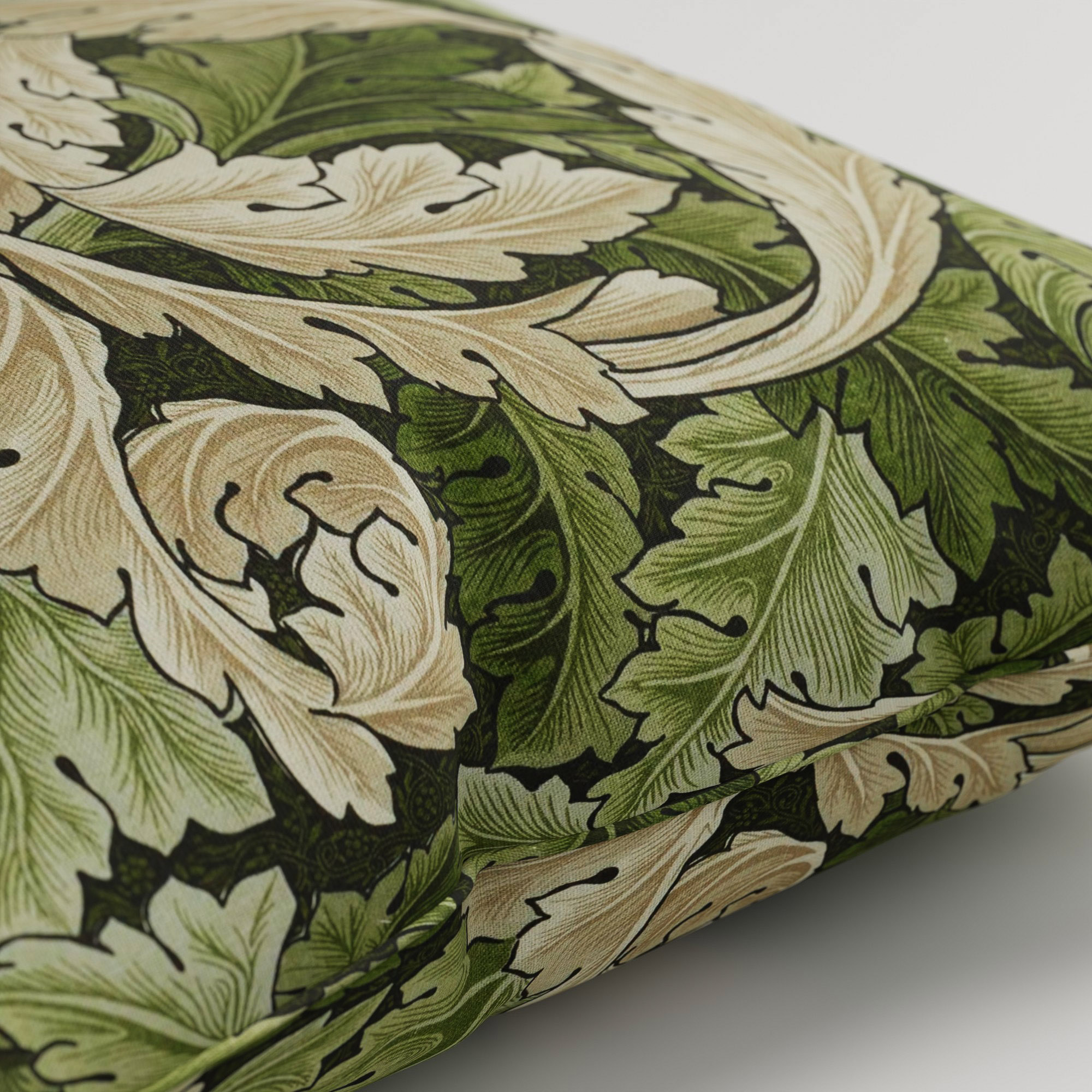 William Morris At Home Acanthus Nettle Cushion - Image 3