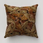 William Morris At Home Acanthus Velvet Acorn Cushion