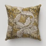 William Morris At Home Acanthus Velvet Flint Cushion