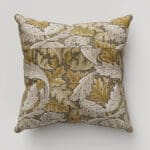 William Morris At Home Acanthus Velvet Flint Cushion