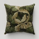 William Morris At Home Acanthus Velvet Nettle Cushion