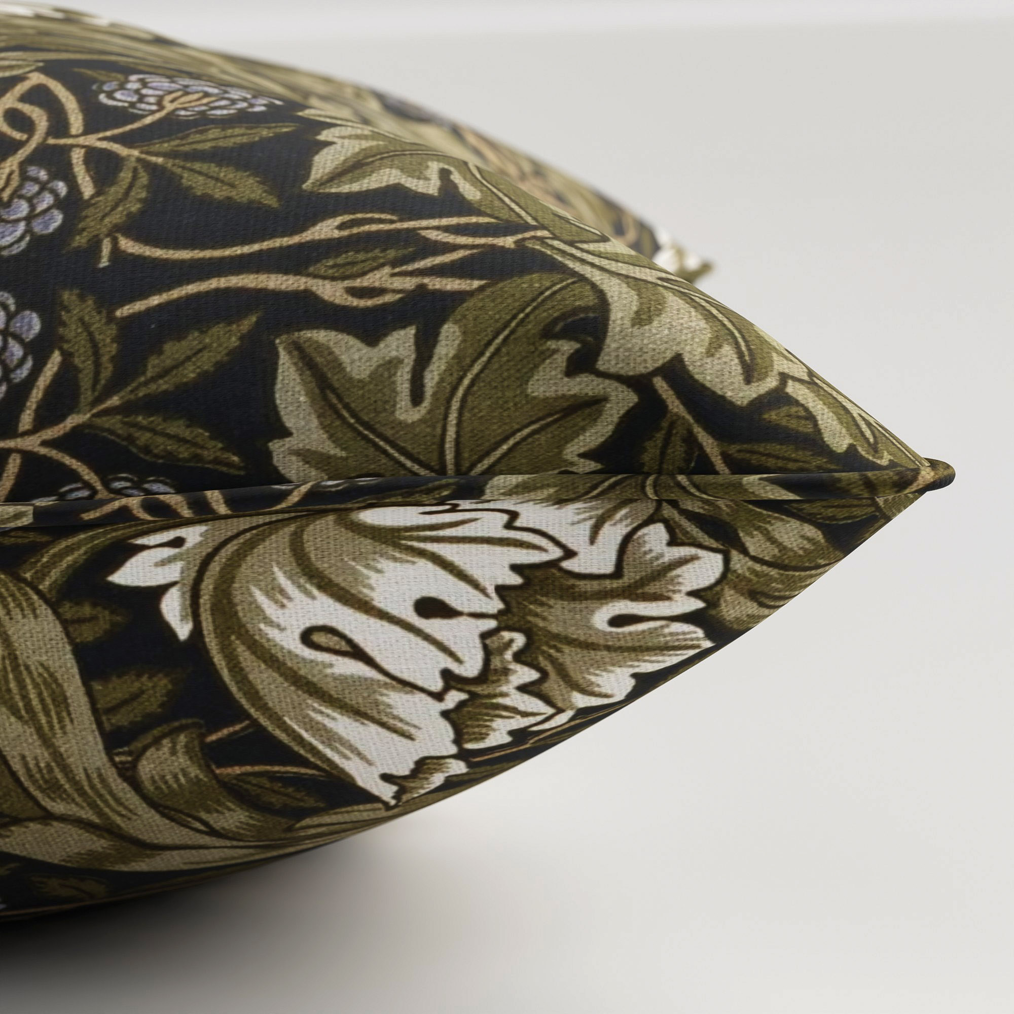 William Morris At Home African Marigold Cornflower Cushion - Image 4