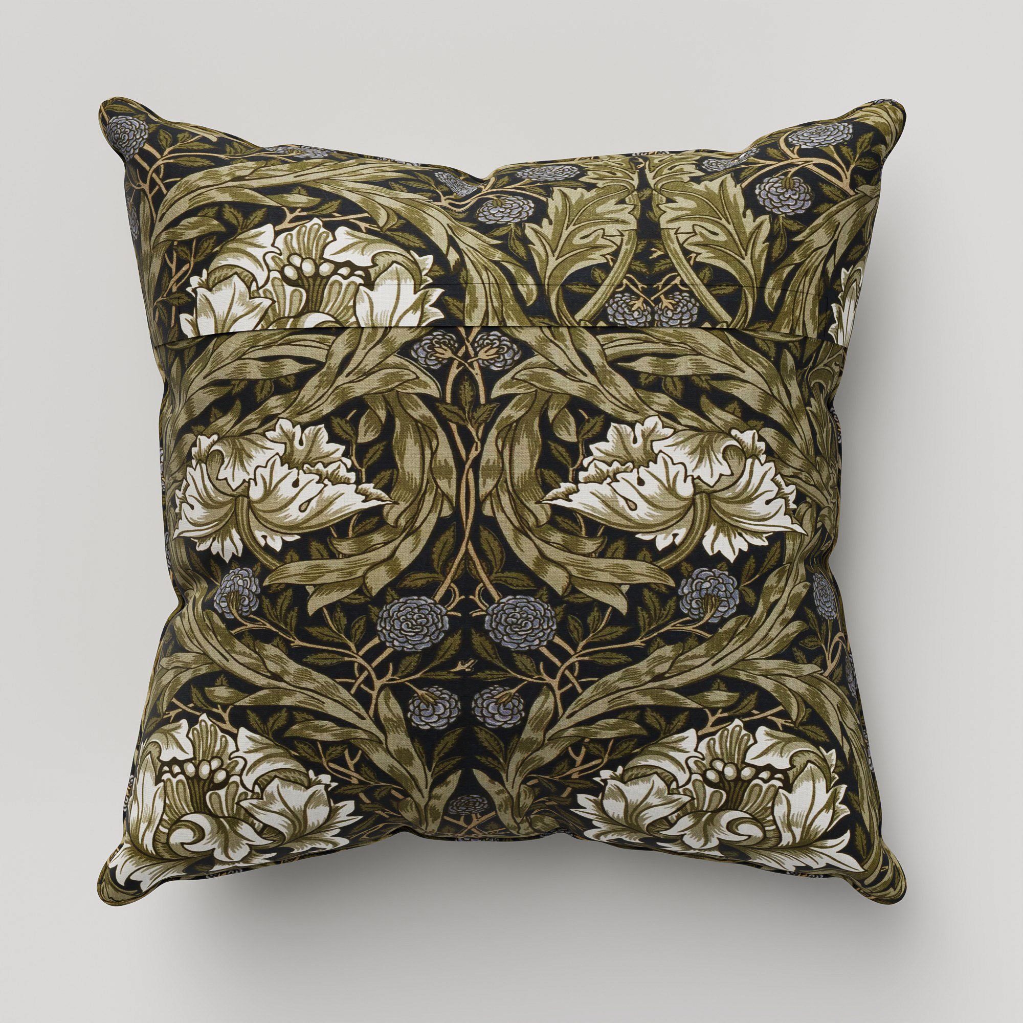 William Morris At Home African Marigold Cornflower Cushion - Image 5