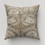 William Morris At Home African Marigold Limestone Cushion