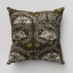 William Morris At Home African Marigold Velvet Iron Cushion