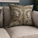 William Morris At Home African Marigold Velvet Limestone Cushion
