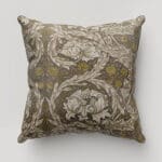 William Morris At Home African Marigold Velvet Limestone Cushion
