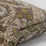 William Morris At Home African Marigold Velvet Limestone Cushion
