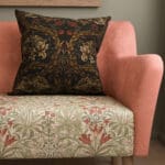 William Morris At Home African Marigold Velvet Walnut Cushion