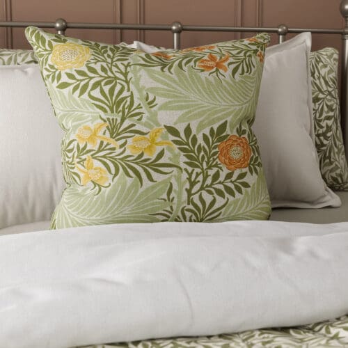 William Morris At Home Larkspur Nettle Cushion