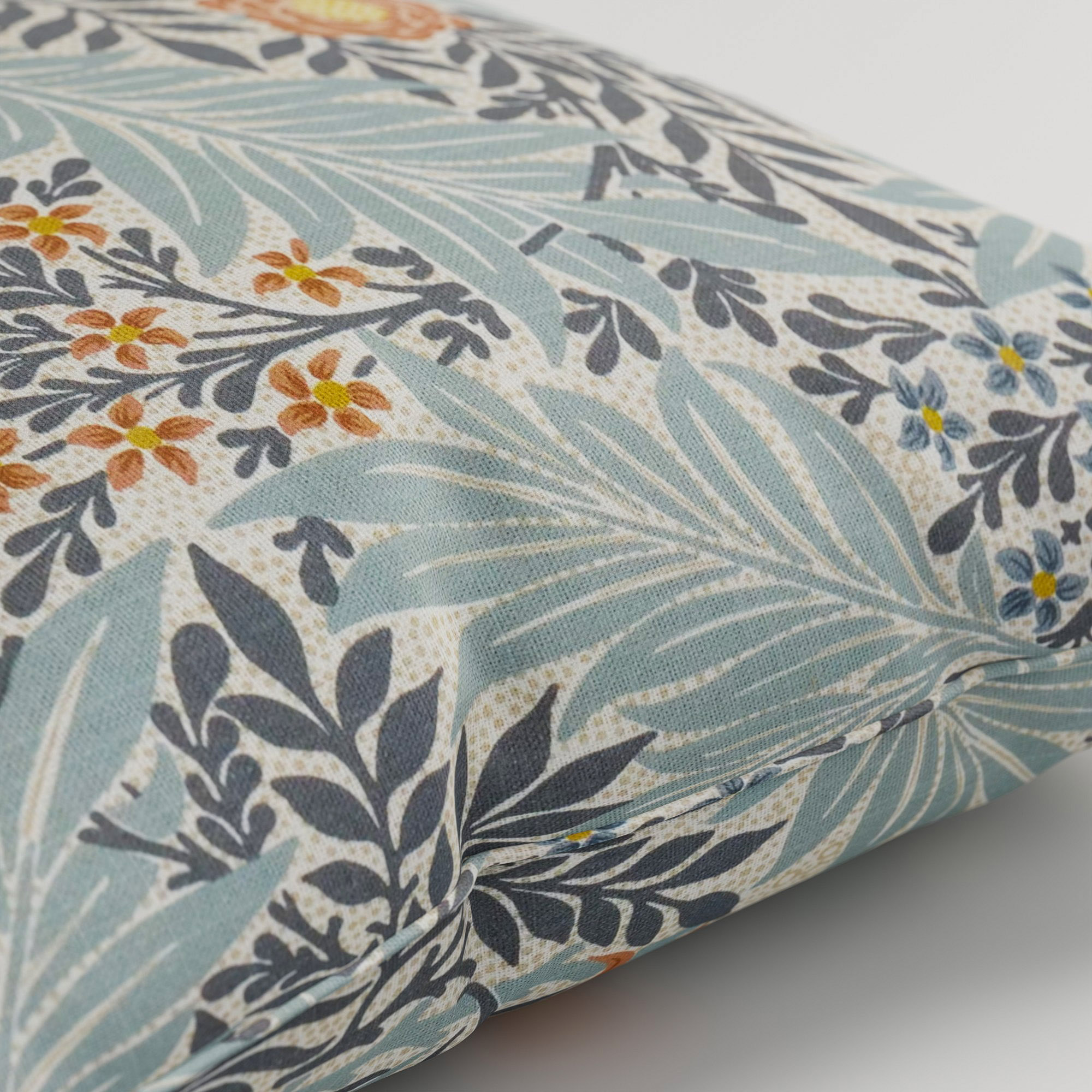 William Morris At Home Larkspur Woad Cushion - Image 3