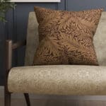 William Morris At Home Larkspur Woven Berry Cushion
