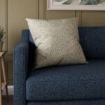William Morris At Home Larkspur Woven Limestone Cushion