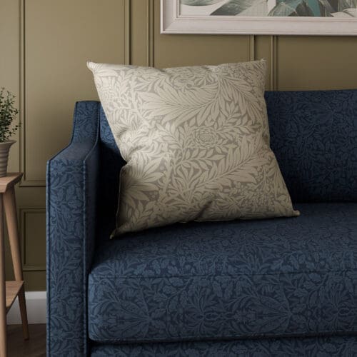 William Morris At Home Larkspur Woven Limestone Cushion