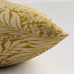 William Morris At Home Larkspur Woven Ochre Cushion