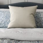 William Morris At Home Lodden Embroidery Chalk Cushion