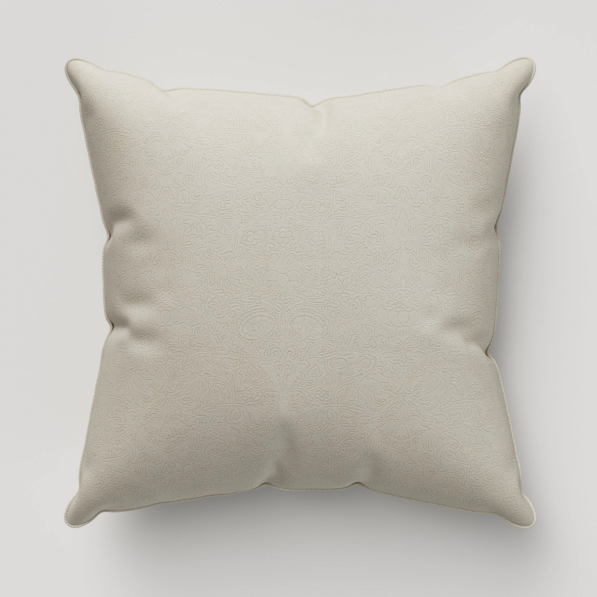 William Morris At Home Lodden Embroidery Chalk Cushion - Image 2