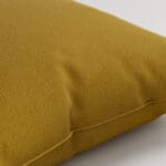 William Morris At Home Lodden Embroidery Ochre Cushion