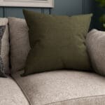 William Morris At Home Lodden Embroidery Sage Cushion