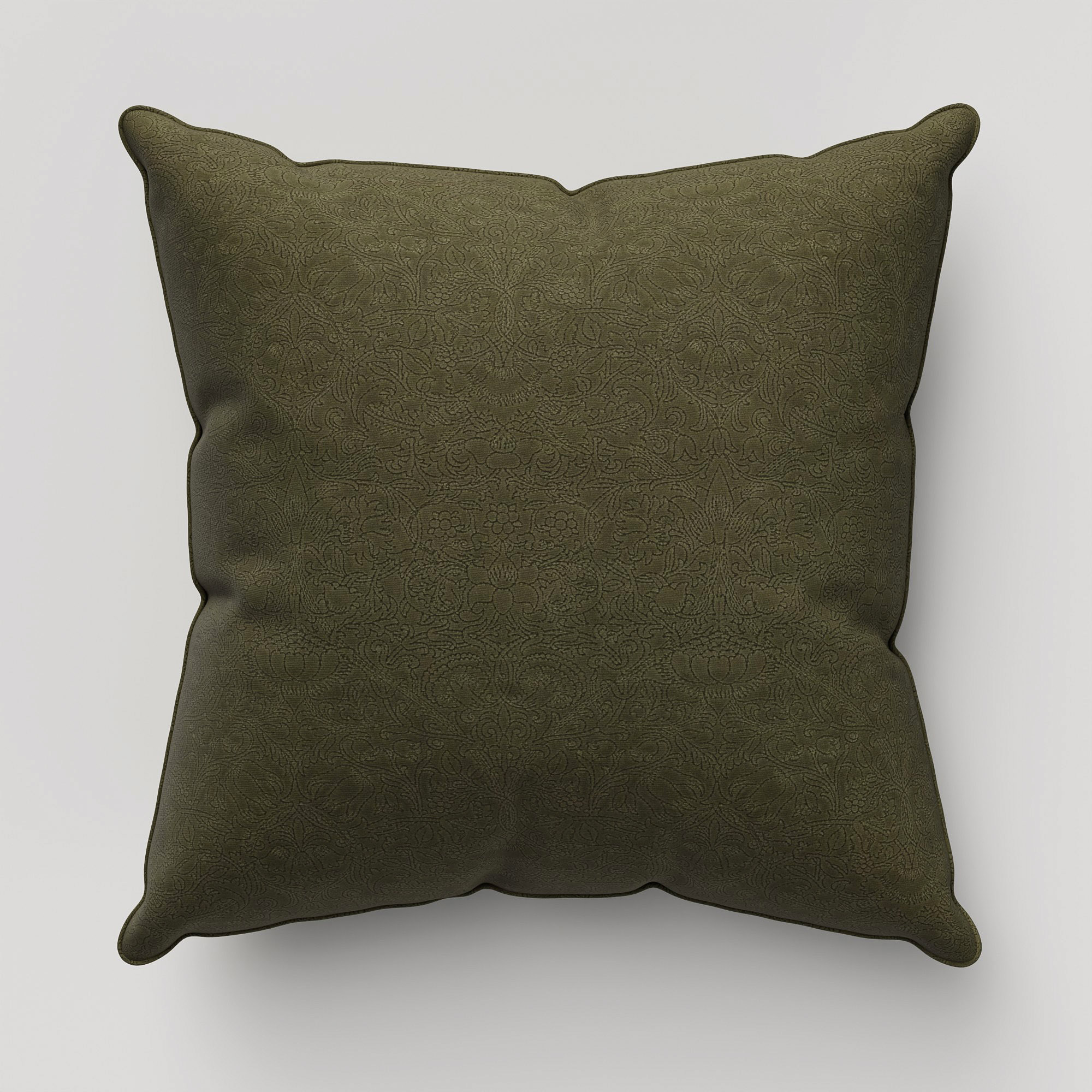 William Morris At Home Lodden Embroidery Sage Cushion - Image 2