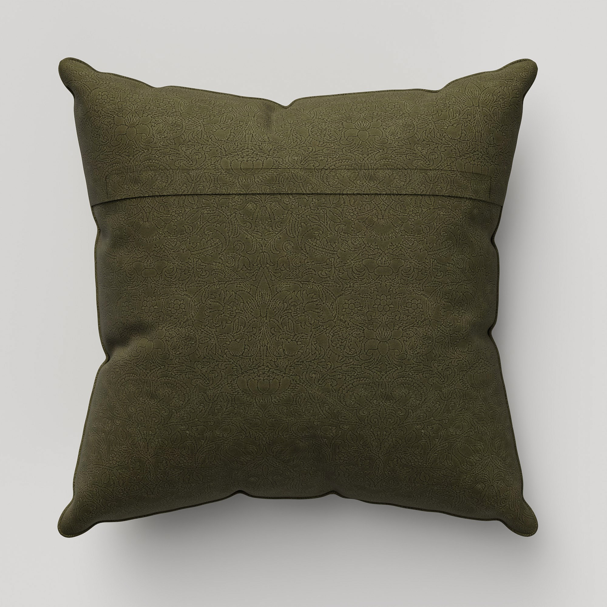 William Morris At Home Lodden Embroidery Sage Cushion - Image 5