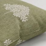 William Morris At Home Marigold Tree Embroidery Nettle Cushion