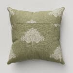 William Morris At Home Marigold Tree Embroidery Nettle Cushion