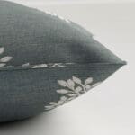 William Morris At Home Marigold Tree Embroidery Woad Cushion