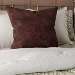 William Morris At Home Marigold Velvet Berry Cushion