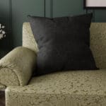 William Morris At Home Marigold Velvet Charcoal Cushion