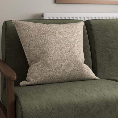 William Morris At Home Marigold Woven Linen Cushion
