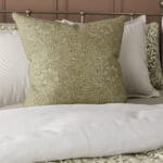 William Morris At Home Marigold Woven Nettle Cushion