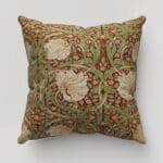 William Morris At Home Pimpernel Brick Cushion