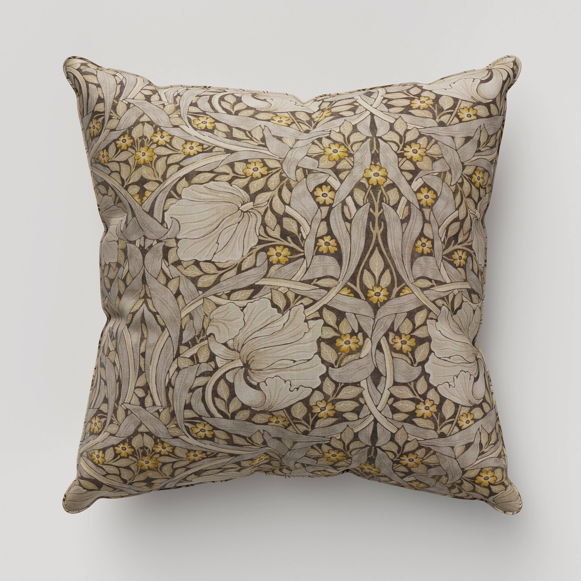 William Morris At Home Pimpernel Flint Cushion - Image 2