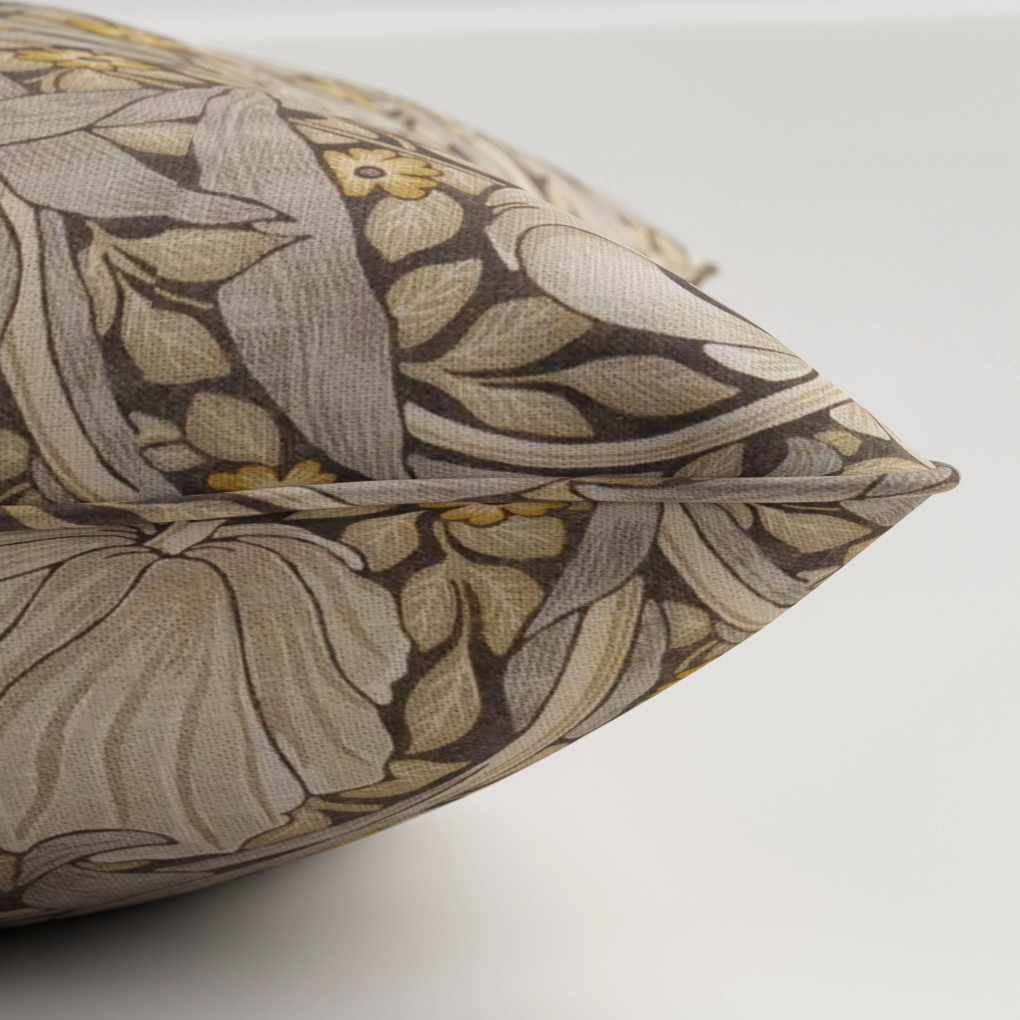William Morris At Home Pimpernel Flint Cushion - Image 4