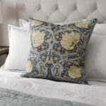 William Morris At Home Pimpernel Indigo Cushion