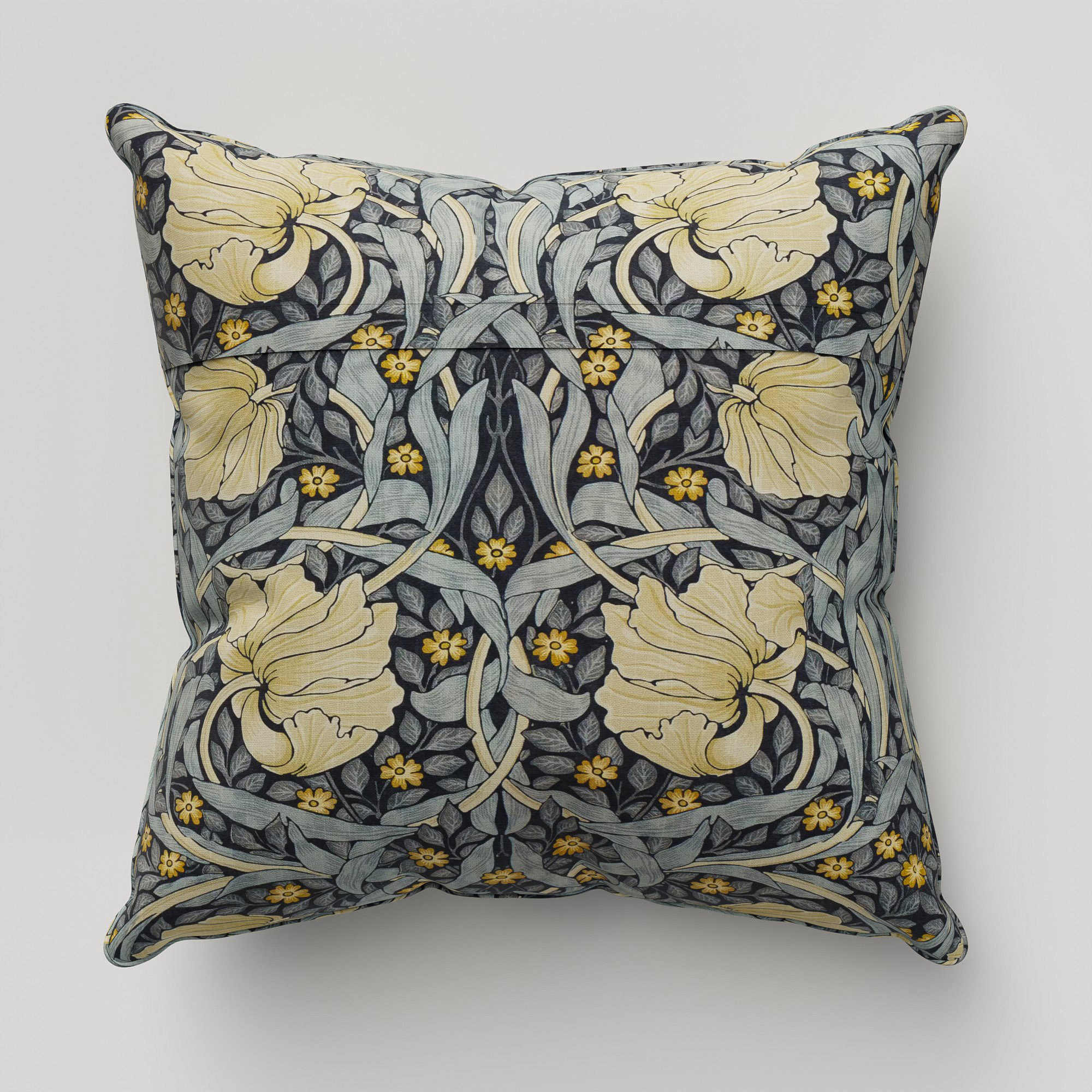 William Morris At Home Pimpernel Indigo Cushion - Image 5