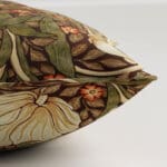 William Morris At Home Pimpernel Velvet Brick Cushion