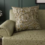 William Morris At Home Pimpernel Velvet Flint Cushion